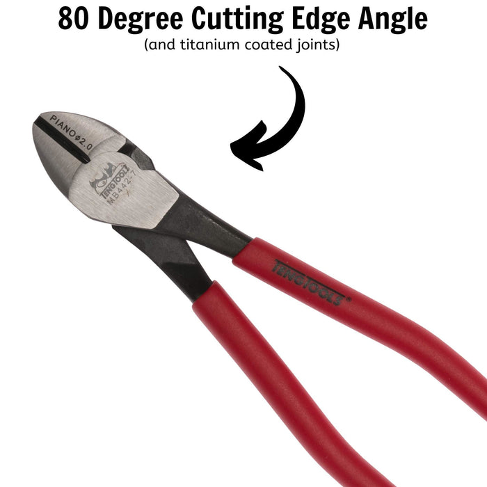 Teng Tools Heavy Duty Side Cutting Plier 180mm Teng Tools - Town Tools 