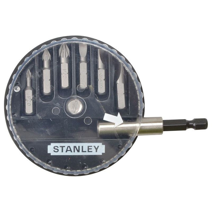 Stanley® Hand Tools Slotted/Pozidriv Insert Bit Set, 7 Piece STANLEY® Hand Tools - Town Tools