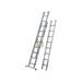Zarges D-Rung Combination Ladder 3-Part 3 x 8 Rungs Zarges - Town Tools