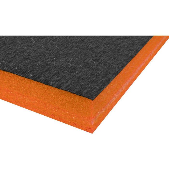 Sealey Easy Peel Shadow Foamï Orange/Black 1200 x 550 x 50mm SF50OR Sealey - Town Tools 