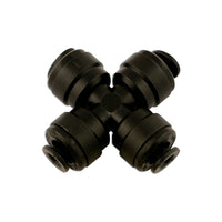 Connect Push-Fit Cross Connector 4mm 5pc 31050