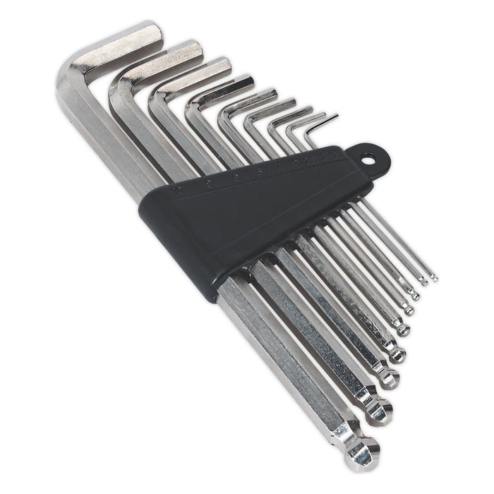 Sealey Ball-End Hex Key Set 9Pc Metric Siegen by Sealey - Town Tools 