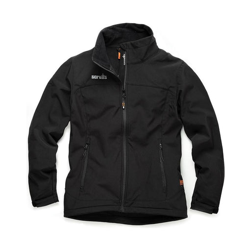 Scruffs Women's Trade Softshell Jacket Black Size 8 Scruffs - Town Tools 