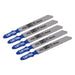 Sealey Jigsaw Blade Metal 92mm 17-24tpi Pack of 5 SJBT118A Sealey - Town Tools 