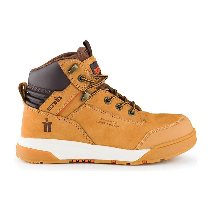 Scruffs Women's Switchback Safety Boots Tan Size 6.5 / 40 Scruffs - Town Tools 
