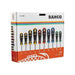 Bahco BAHCOFIT Coloured Handle Screwdriver Set, 10 Piece Bahco - Town Tools