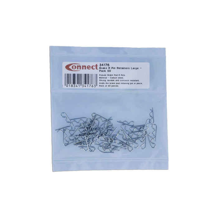 Connect Brake R Pin Retainers Large 50pc 34176 Tool Connection - Town Tools 