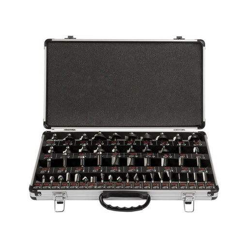 Trend 1/4in TCT Router Bit Starter Set, 50 Piece Trend - Town Tools
