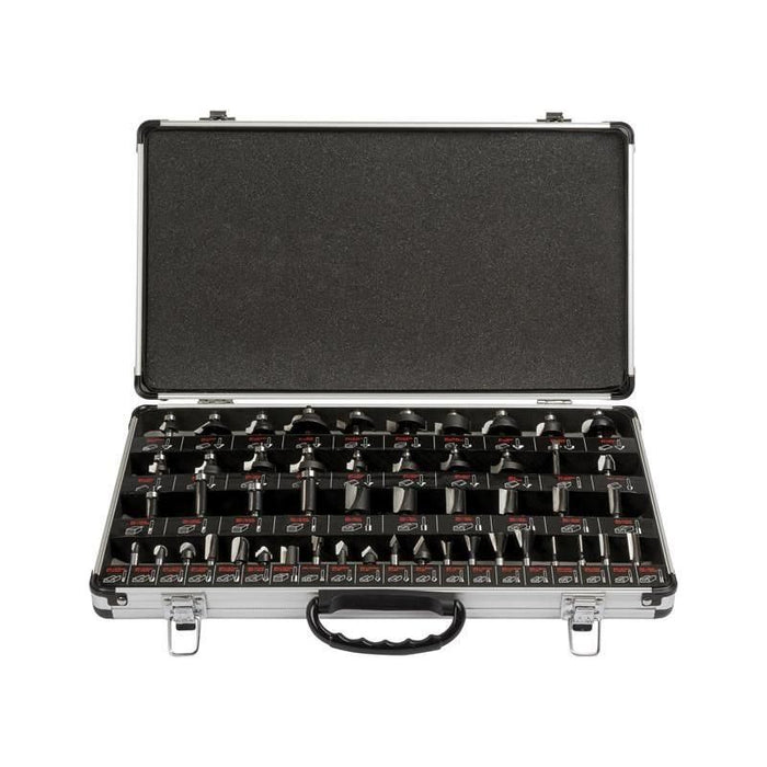 Trend 1/4in TCT Router Bit Starter Set, 50 Piece Trend - Town Tools
