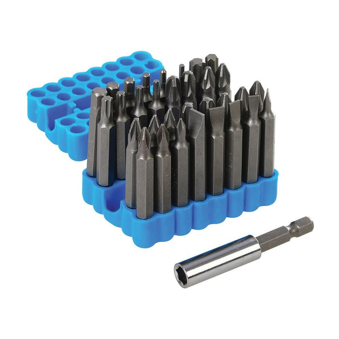 Silverline Screwdriver Bit Set 33pce 50mm Silverline - Town Tools 