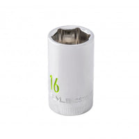 Carlyle Tools 1/2Dr 6Pt 16mm Chrome Socket