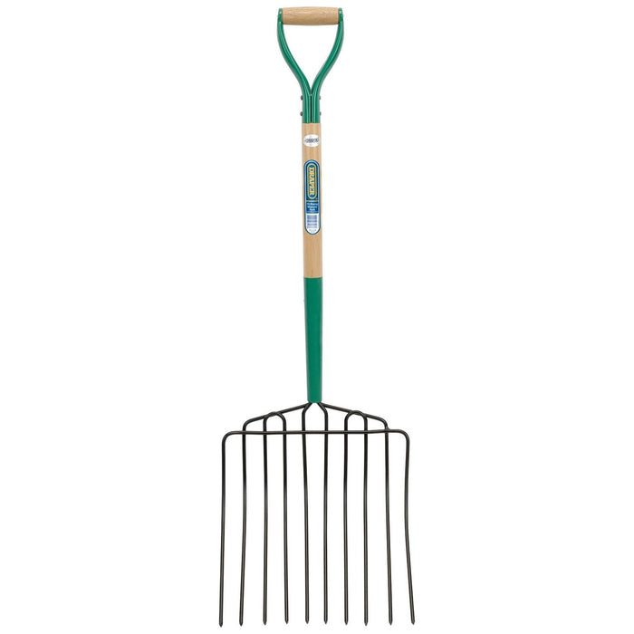 Draper 10 Prong Manure Fork with Wood Shaft and MYD Handle 63578 Draper - Town Tools 