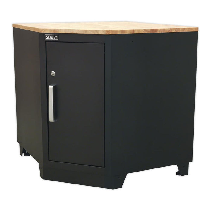 Sealey Modular Corner Floor Cabinet 930mm Heavy-Duty APMS15 Sealey - Town Tools 