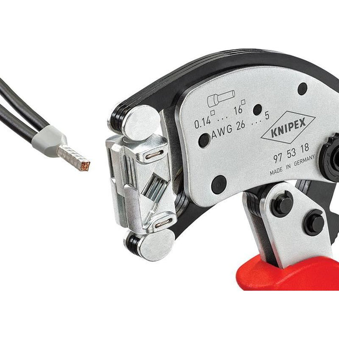 Knipex Twistor16® Self-Adjusting Crimping Pliers 200mm Knipex - Town Tools