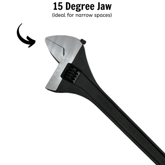 Teng Tools Adjustable Wrench 450mm Teng Tools - Town Tools 