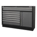 Sealey Modular 7 Drawer Floor Cabinet 1360mm APMS64 Sealey - Town Tools 