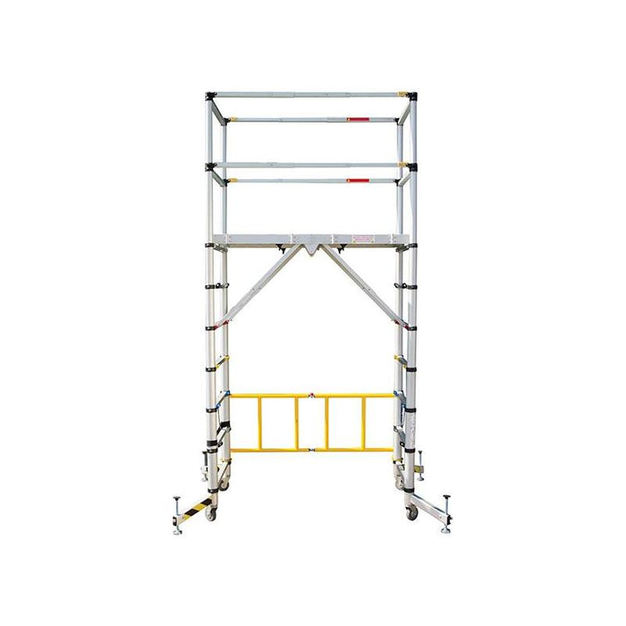 Zarges TT002 Teletower Aluminium Telescopic Scaffold Tower with Toeboards Zarges - Town Tools