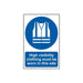 Scan High Visibility Jackets Must Be Worn In This Site - PVC Sign 200 x 300mm Scan - Town Tools