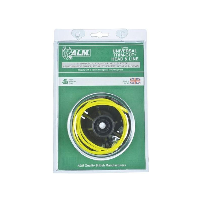 Alm Manufacturing GP006 Trimmer Cut Head & Lines to Suit Ryobi Toro McCulloch Trimmers ALM Manufacturing - Town Tools