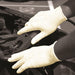 Bodyguards Powder Free White Latex Disposable Gloves Medium Box of 100 Bodyguard - Town Tools 