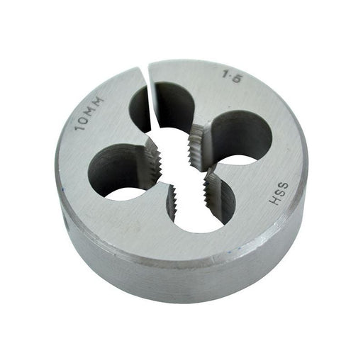 Faithfull HSS Straight Flute Split Die M10 x 1.50, 1.1/2in OD Faithfull - Town Tools