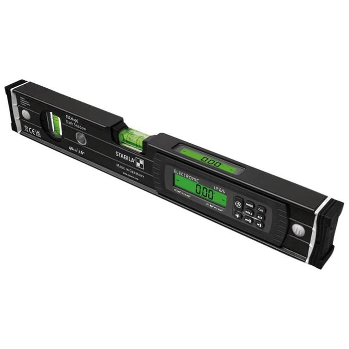 Stabila TECH Dark Shadow Digital Spirit Level 40cm Stabila - Town Tools