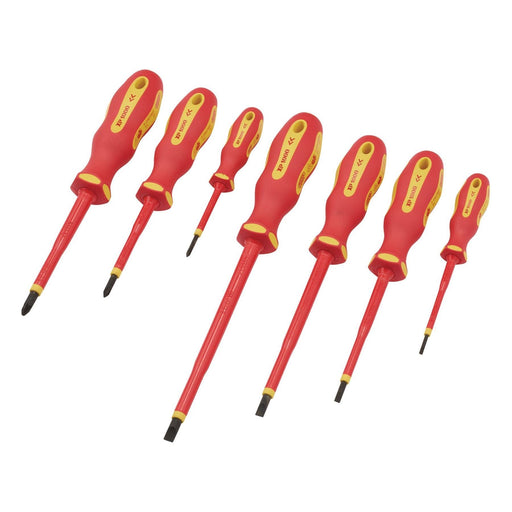 Draper XP1000 VDE Screwdriver Set (7 Piece) 64694 Draper - Town Tools 