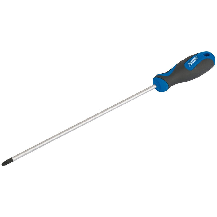 Draper Soft Grip PZ TYPE Screwdriver, No.2 x 250mm 48930 Draper - Town Tools 