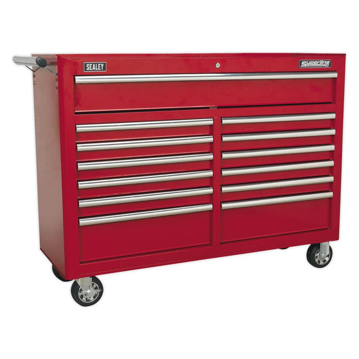 Sealey Tool Chest Combination 23 Drawer with Ball-Bearing Slides Red Sealey - Town Tools 