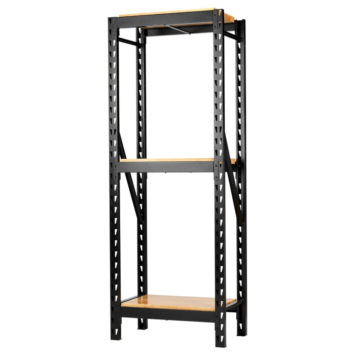 Bunker 14 Piece Modular 3 Tier Racking with Hardwood Shelving, 750mm Draper - Town Tools
