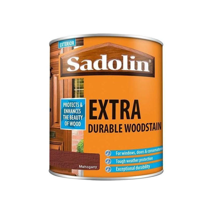 Sadolin Extra Durable Woodstain Mahogany 1 litre Sadolin - Town Tools