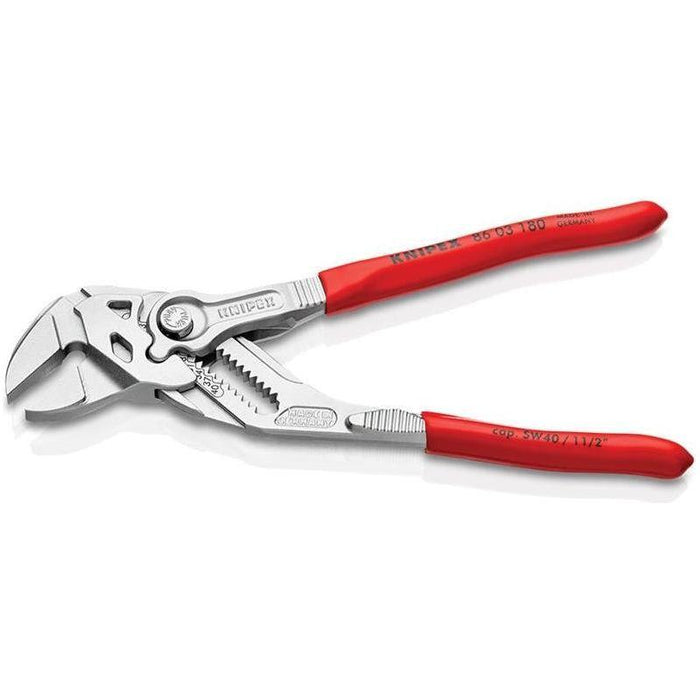 Knipex Pliers Wrench PVC Grip 180mm Knipex - Town Tools