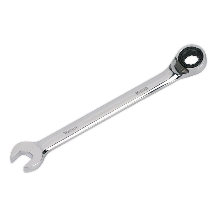 Sealey Reversible Ratchet Combination Spanner 10mm RRCW10 Sealey - Town Tools 