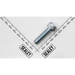 Sealey Bolt (m8x25)