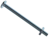 METALMATE Roofing Bolt & Nut ZP M6 x 80mm (Box 25)