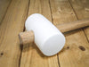 Faithfull FSC White Rubber Mallet 28oz Faithfull - Town Tools