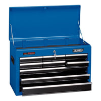 Draper Tool Chest, 9 Drawer, 26", Blue 14910