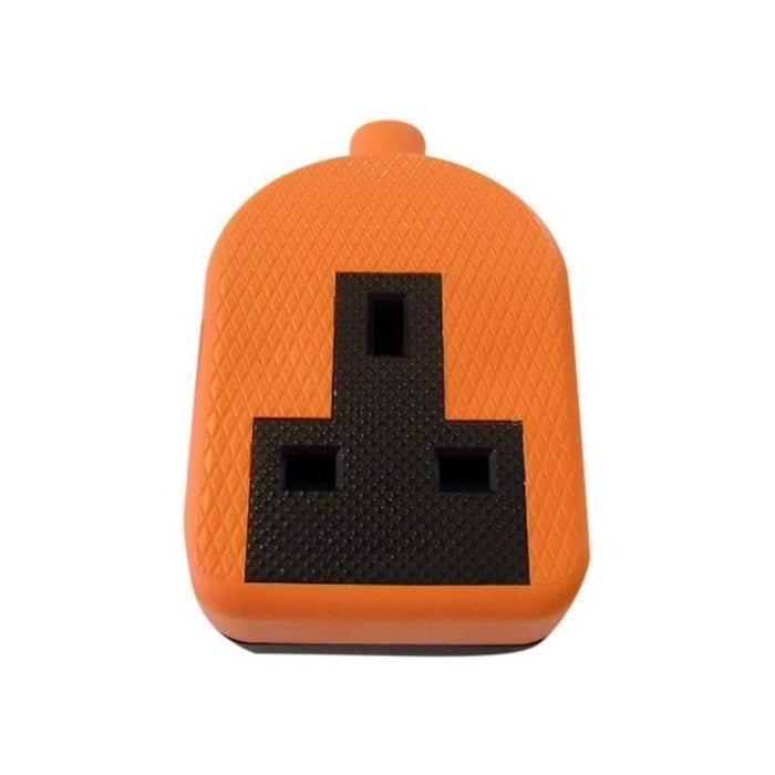 Dencon Trailing Socket 13A 1-Gang Orange Dencon - Town Tools