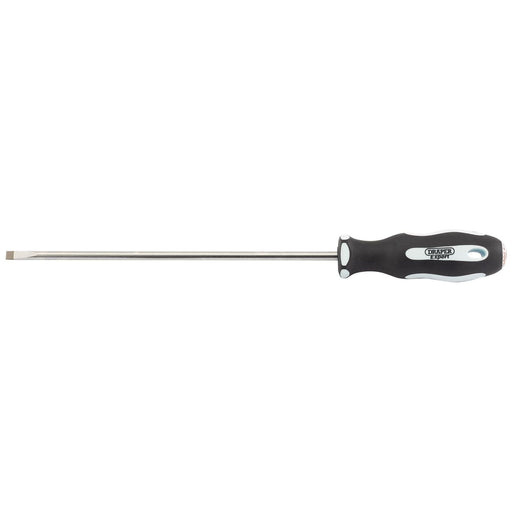 Draper Plain Slot Soft Grip Parallel Tip Screwdriver, 5.5 x 200mm 34975 Draper - Town Tools 