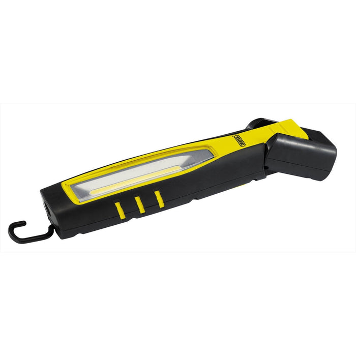 Draper COB/SMD LED Rechargeable Inspection Lamp, 10W, 1,000 Lumens, Yellow 11767 Draper - Town Tools 