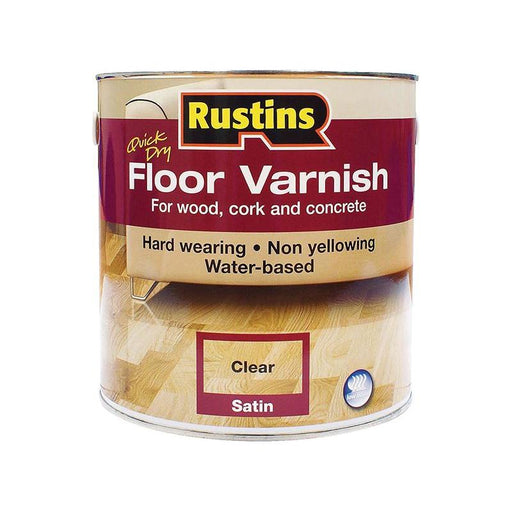 Rustins Quick Dry Floor Varnish Gloss 5 litre Rustins - Town Tools