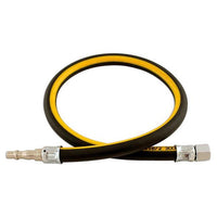 Connect Airline Whip Hose 1/4" with Fittings 0.6m 33041