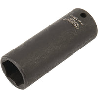 Draper Expert HI-TORQ 6 Point Deep Impact Socket, 1/4" Sq. Dr., 13mm