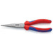 Knipex Snipe Nose Side Cutting Pliers (Stork Beak) Multi-Component Grip 200mm (8in) Knipex - Town Tools