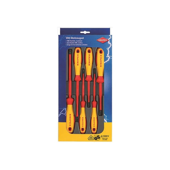 Knipex VDE Screwdriver Set, 6 Piece Knipex - Town Tools