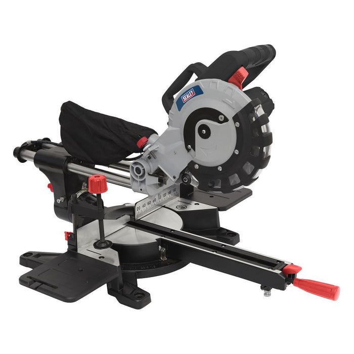 Sealey Sliding Compound Mitre Saw216mm SMS216 Sealey - Town Tools 