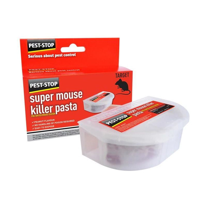 Pest-Stop (Pelsis Group) Super Mouse Killer Pasta Pre-Baited Station Pest-Stop (Pelsis Group) - Town Tools