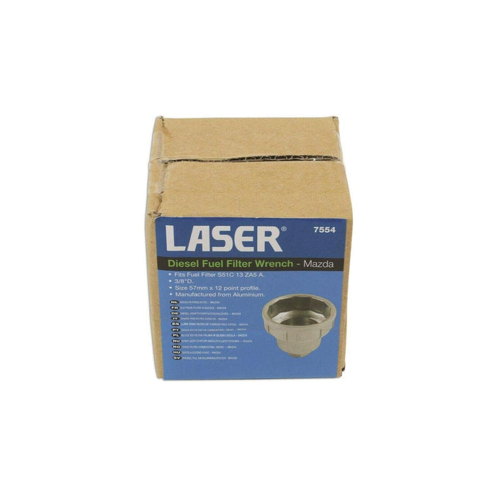 Laser Diesel Fuel Filter Wrench - for Mazda 7554 Laser - Town Tools 