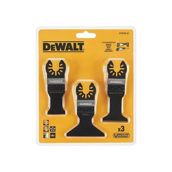 Dewalt Power Tools DT20760 Oscillating Blade Set, 3 Piece DeWALT Power Tools - Town Tools