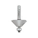 Trend 46/37 x 1/4 TCT Bearing Guided Chamfer 45° 31.8 x 12mm Trend - Town Tools